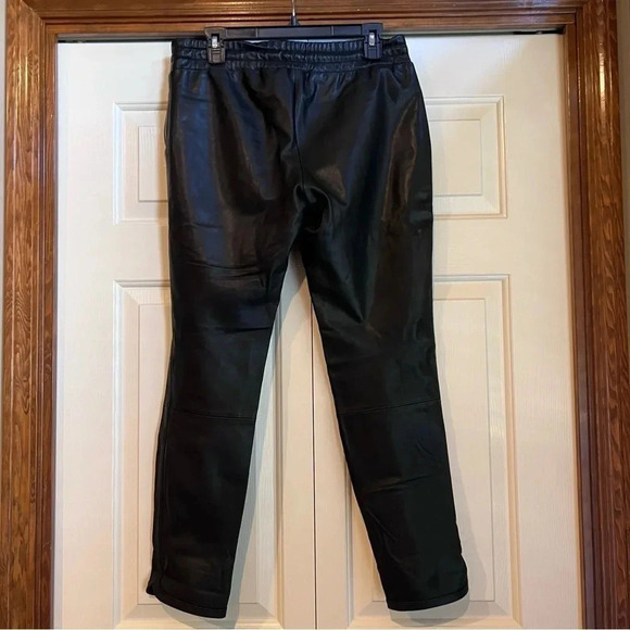 Bec & Bridge Slim Leather Jogger Pants Women’s size 6 - Picture 7 of 16